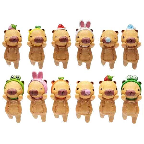 Capybara Phone Hugging Figurine Blind Box- Series 2