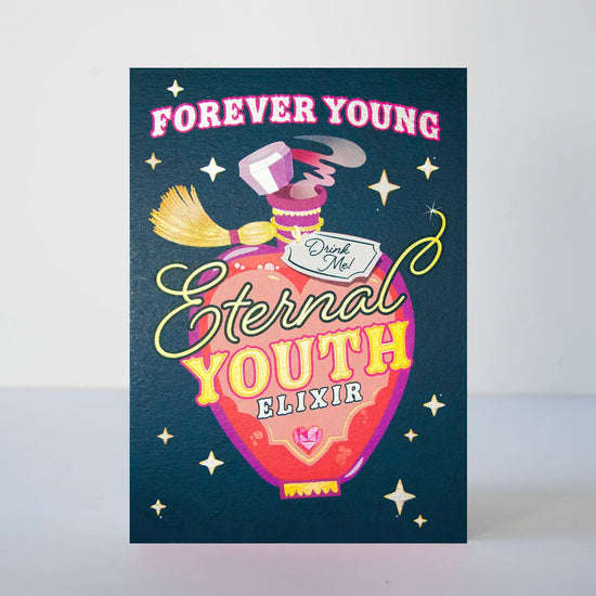 Forever Young Foiled Card
