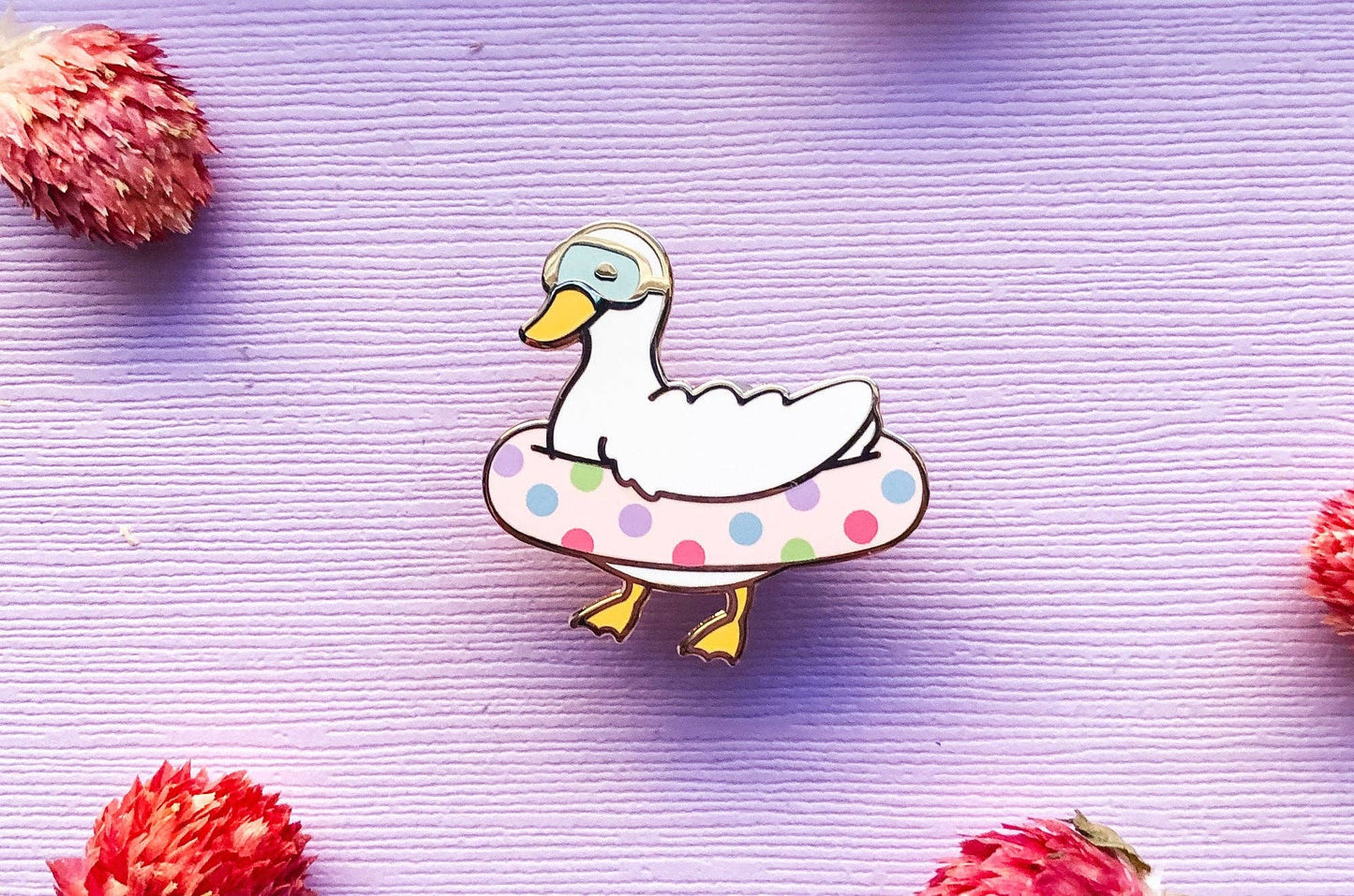 Duck Swimmer Pin