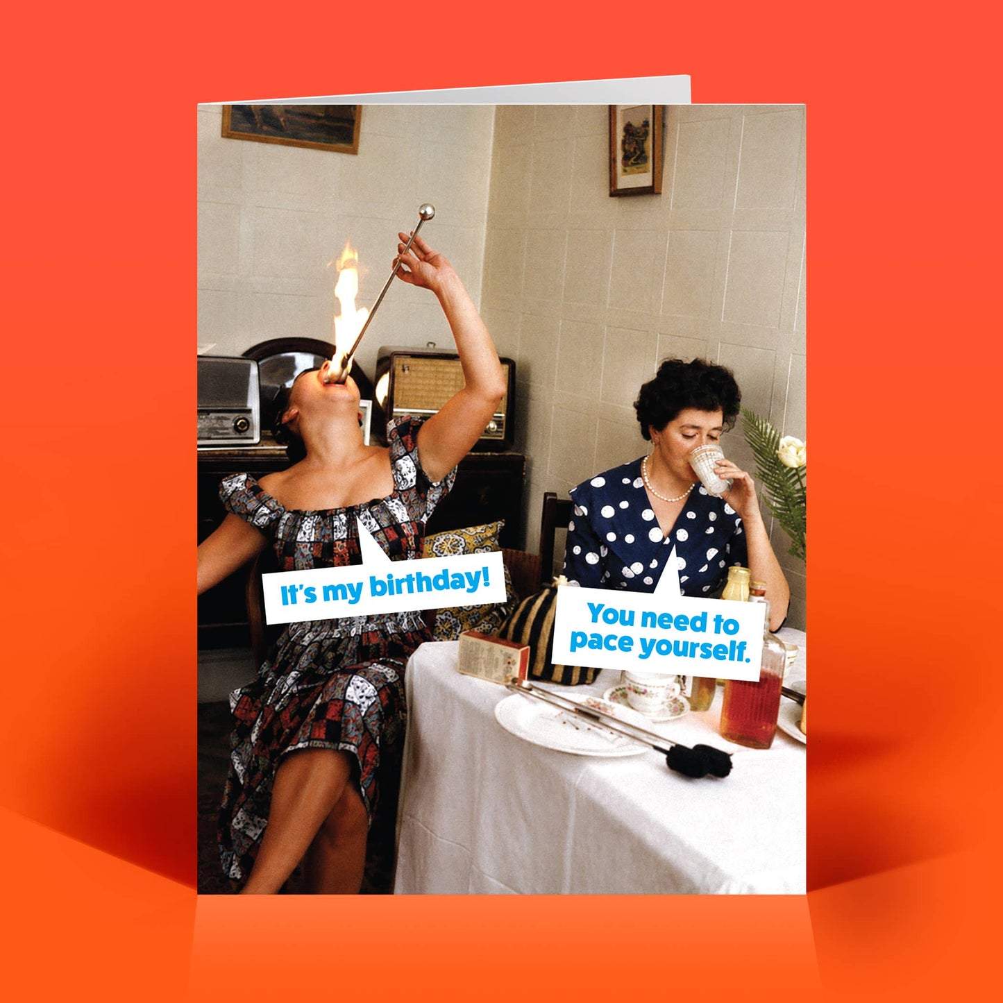 It's My Birthday! You Need To Pace Yourself Card