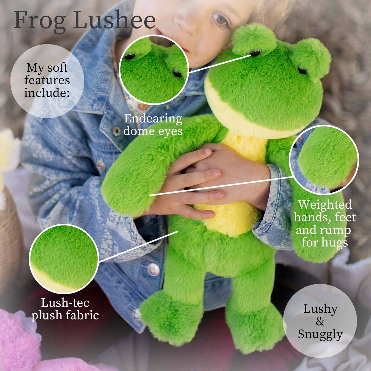 Green Froggie Plushie