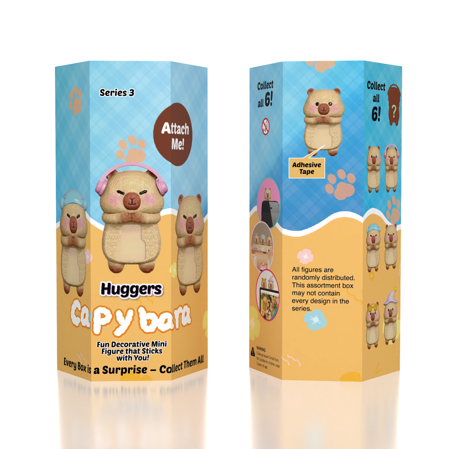 Capybara Phone Hugging Figurine Blind Box