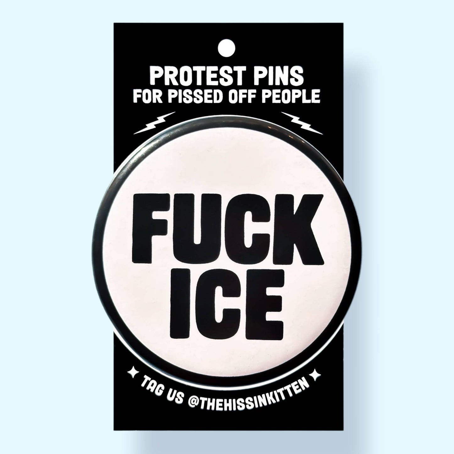 FUCK ICE Button