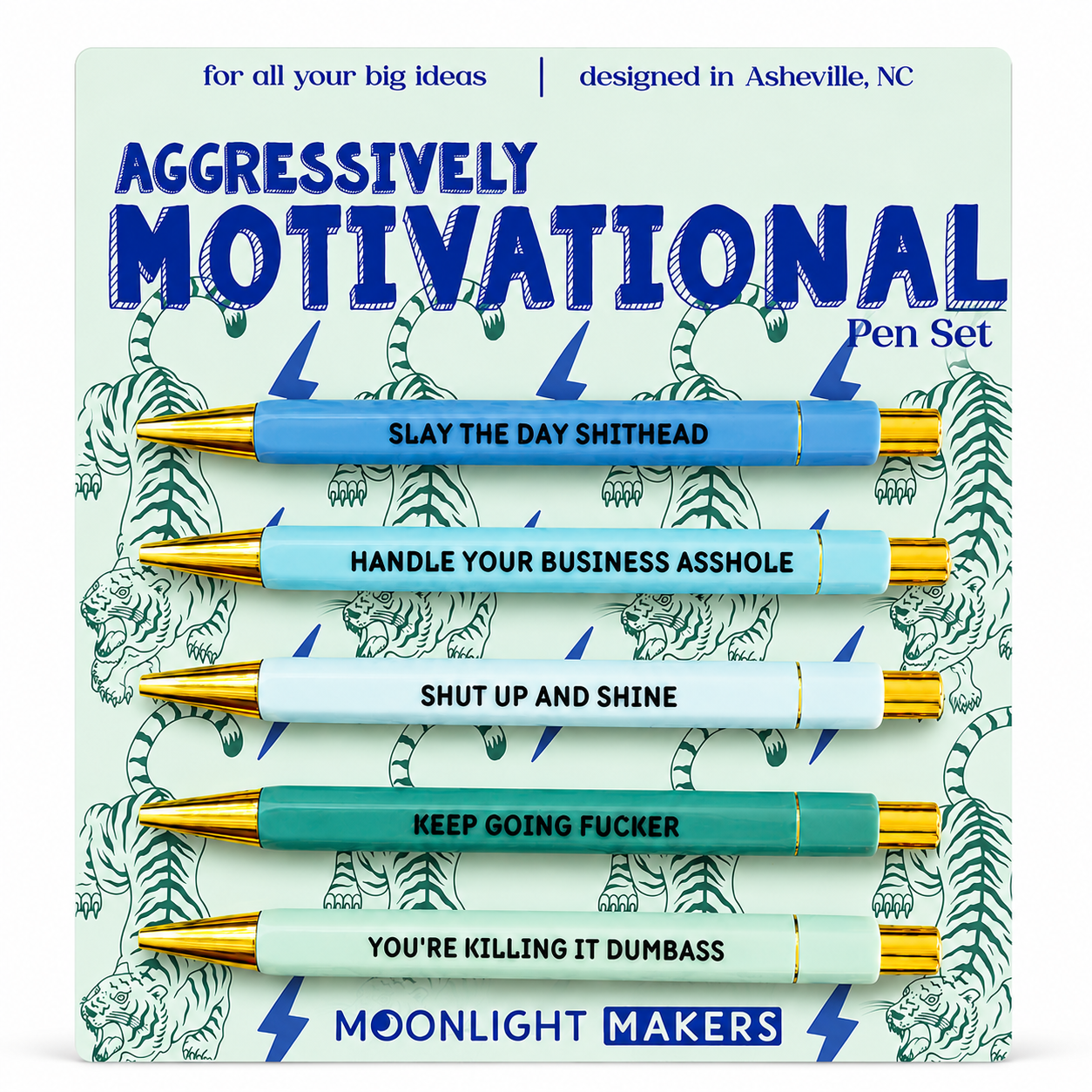 Aggressively Motivational - Pen Set