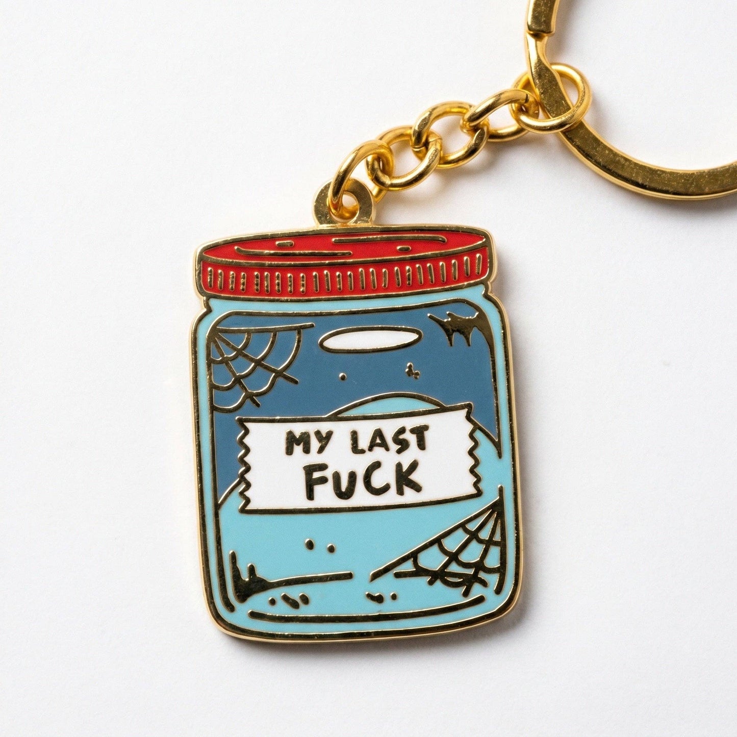 My Last F*ck Jar Keychain