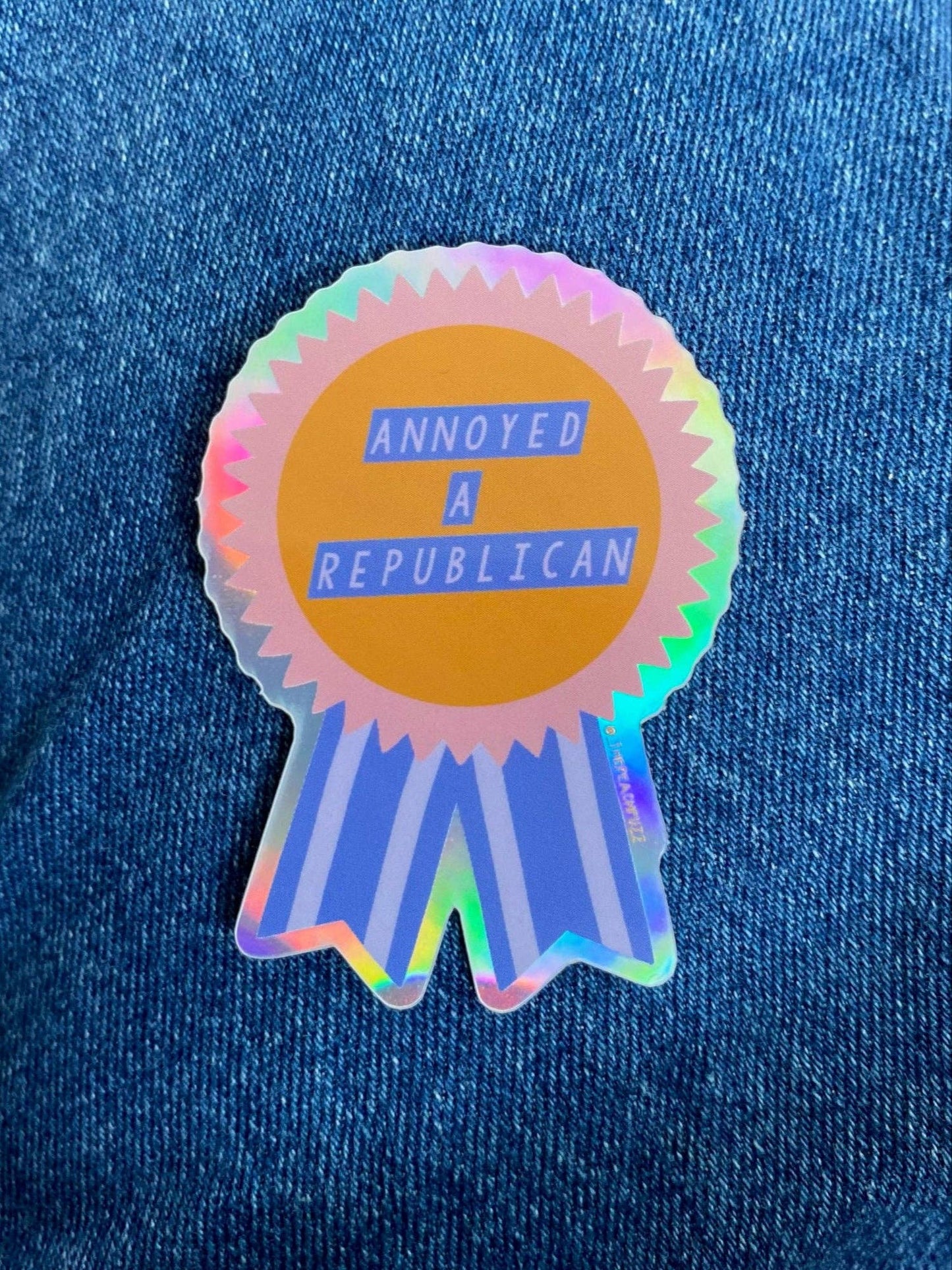 Annoyed A Republican Sticker