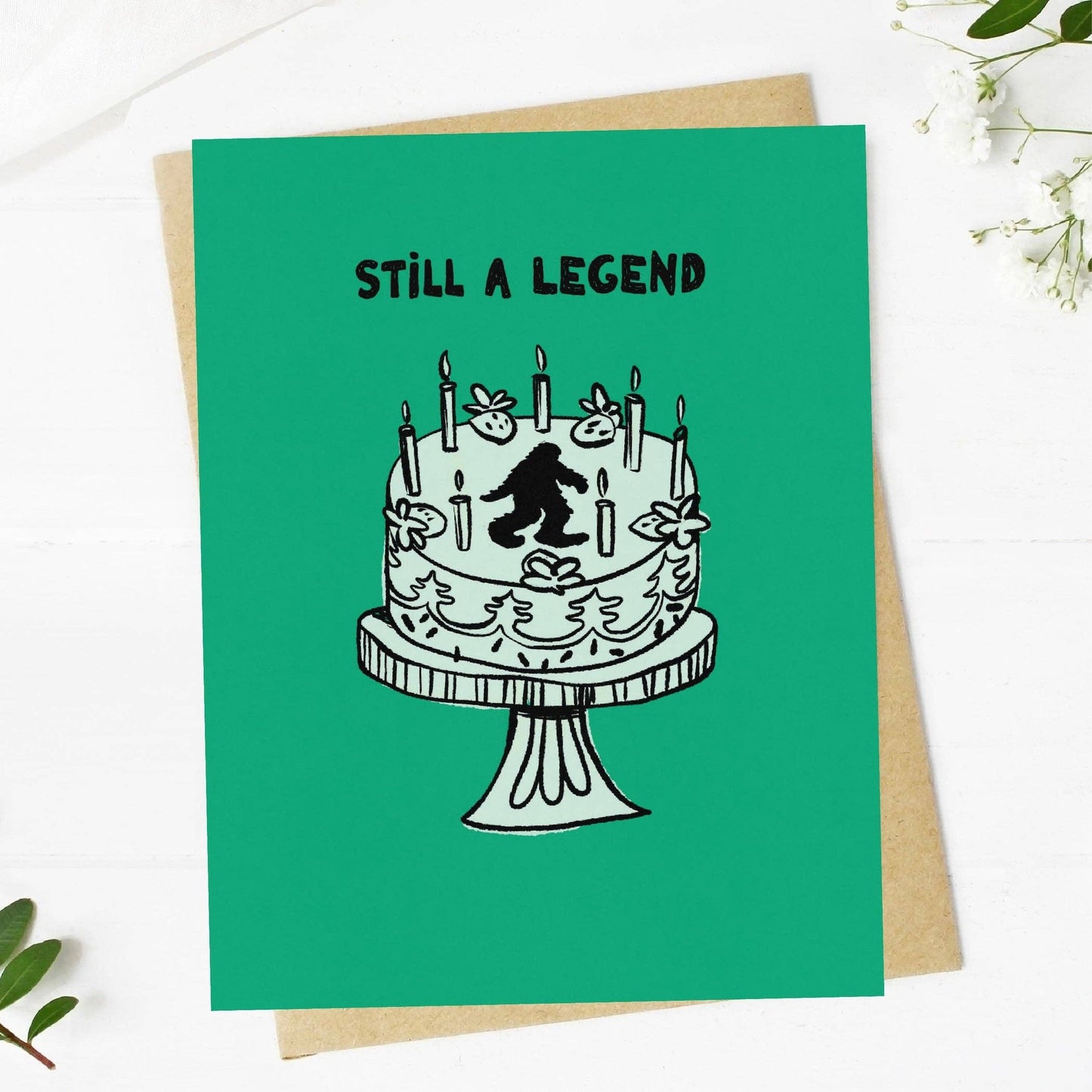 Still A Legend Bigfoot Card
