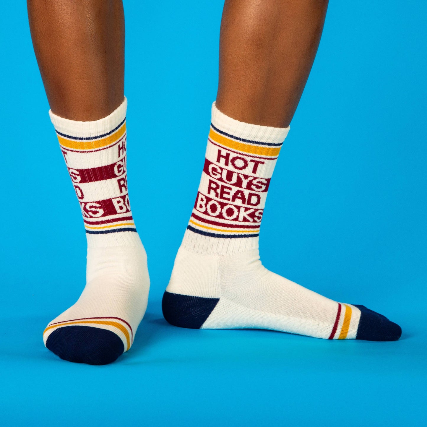 Hot Guys Read Books Socks