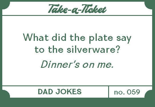 Take-a-Ticket: Dad Jokes- 200 Tear-Off Prompts