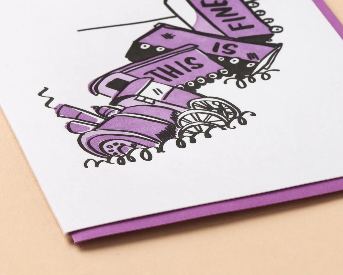 Train Wreck Card