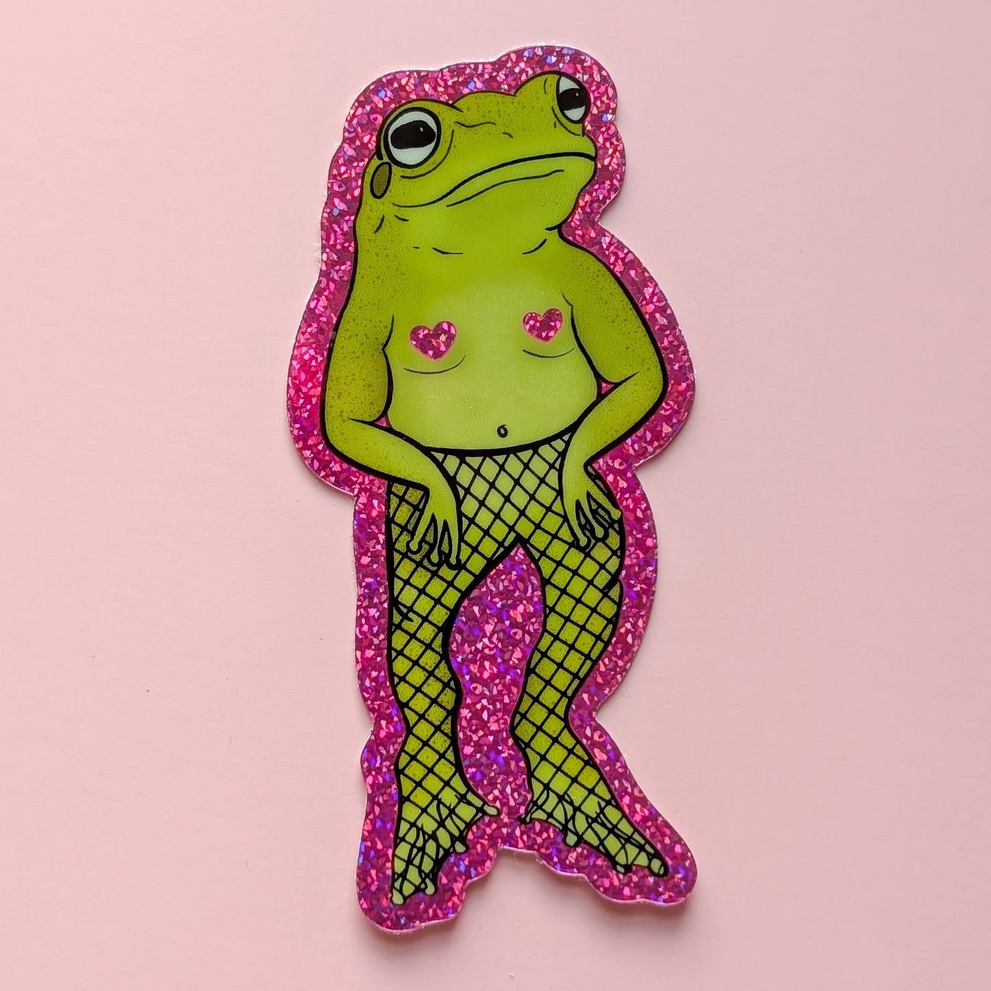 Sexy Frog Sticker