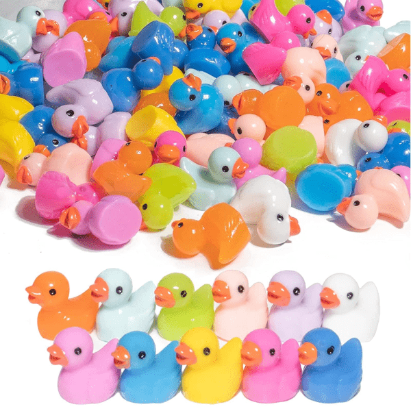 Hide-A-Duck Tiny Glow-In-The-Dark Duck Charms