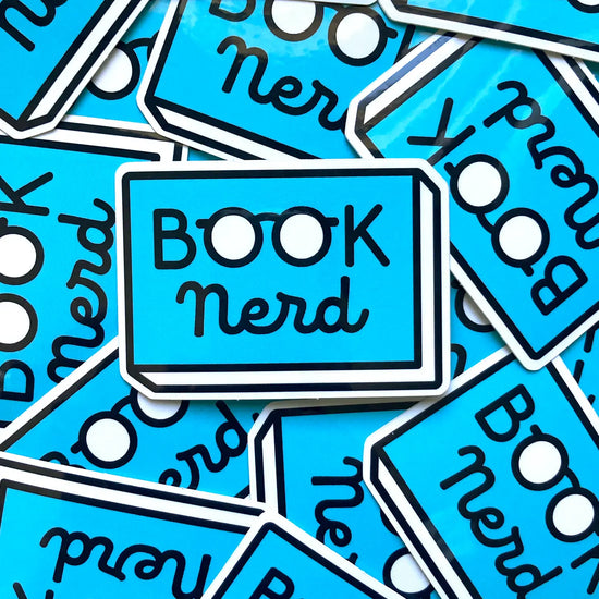 Book Nerd Sticker