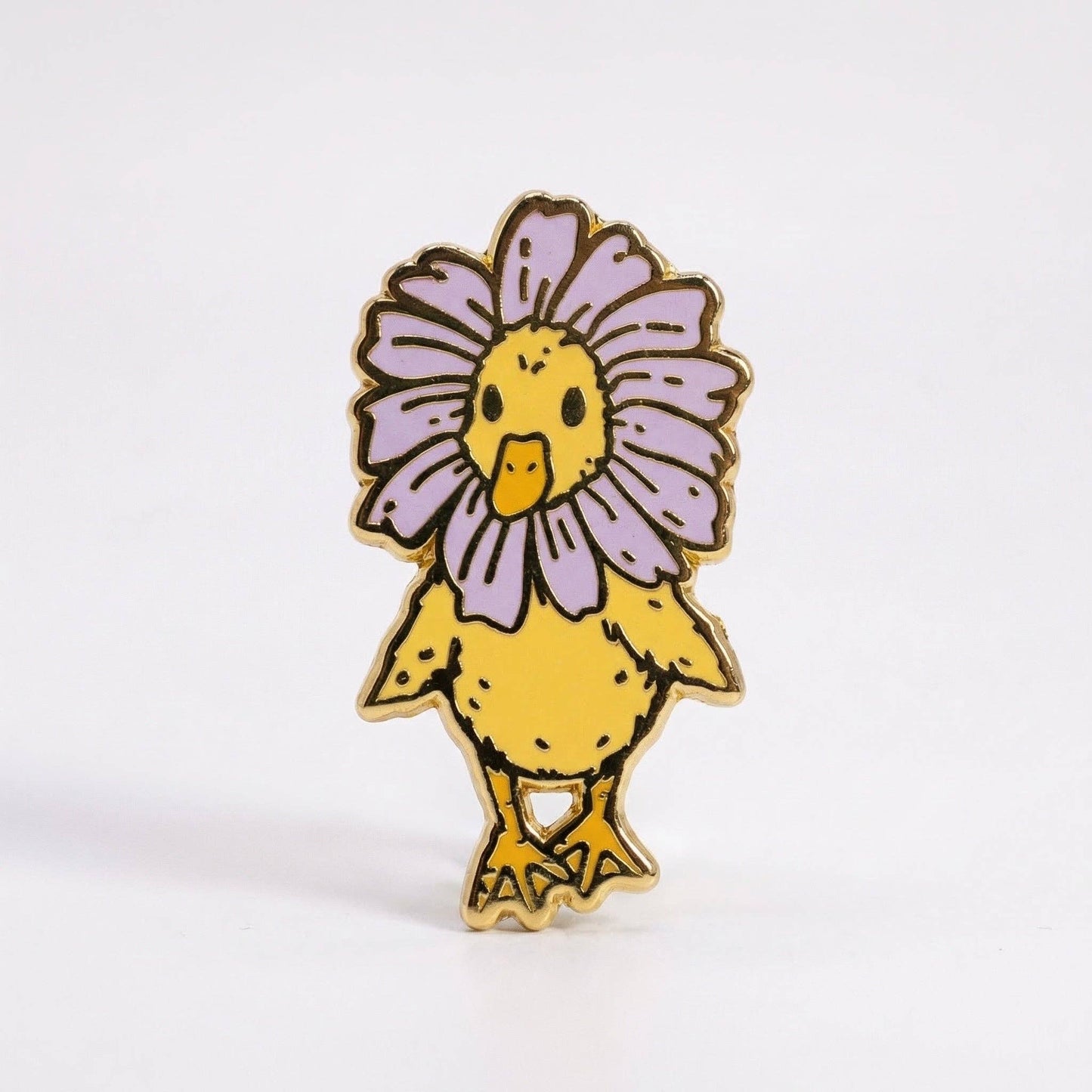 Flower Duck Pin