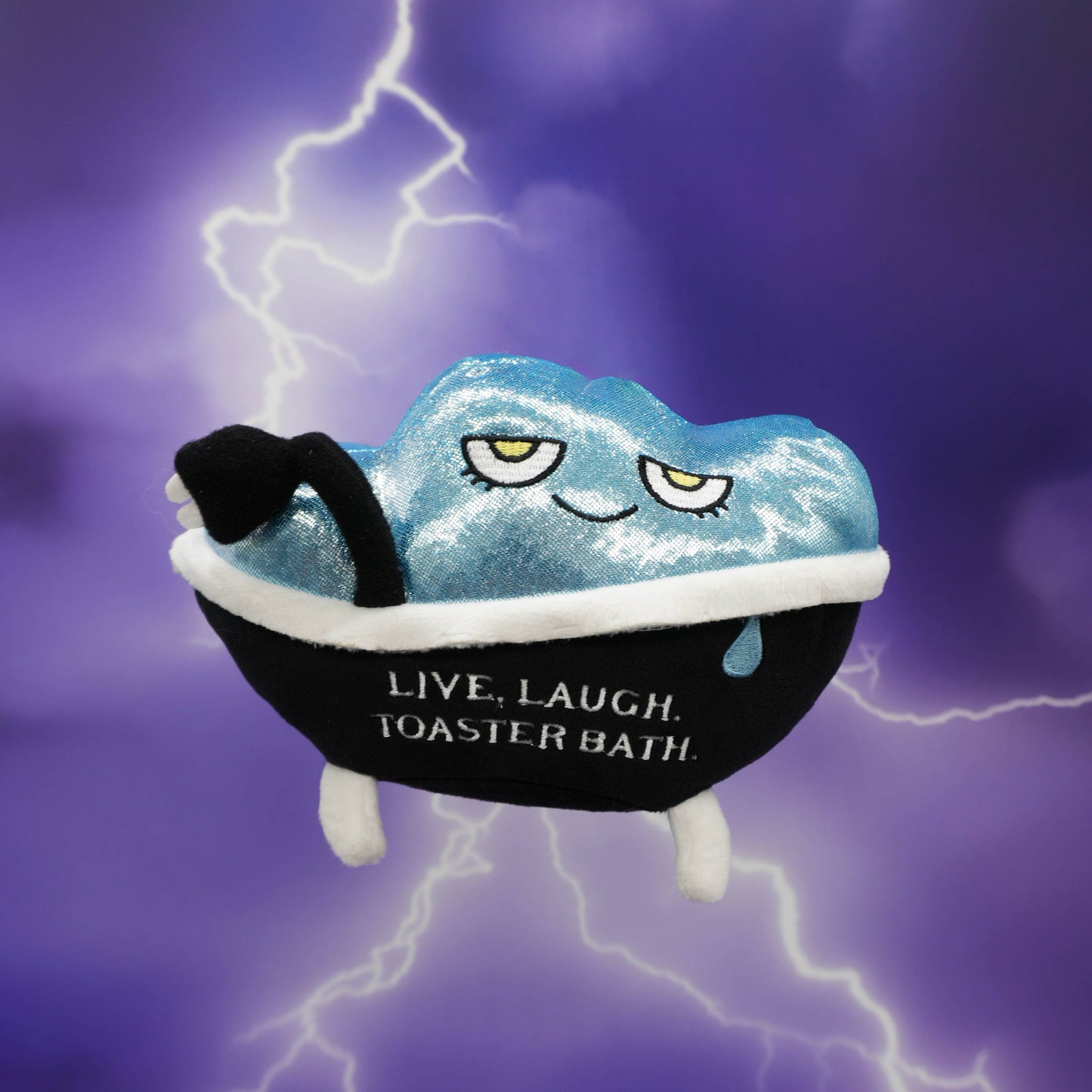 Live, Laugh, Toaster Bath Horror Plushie
