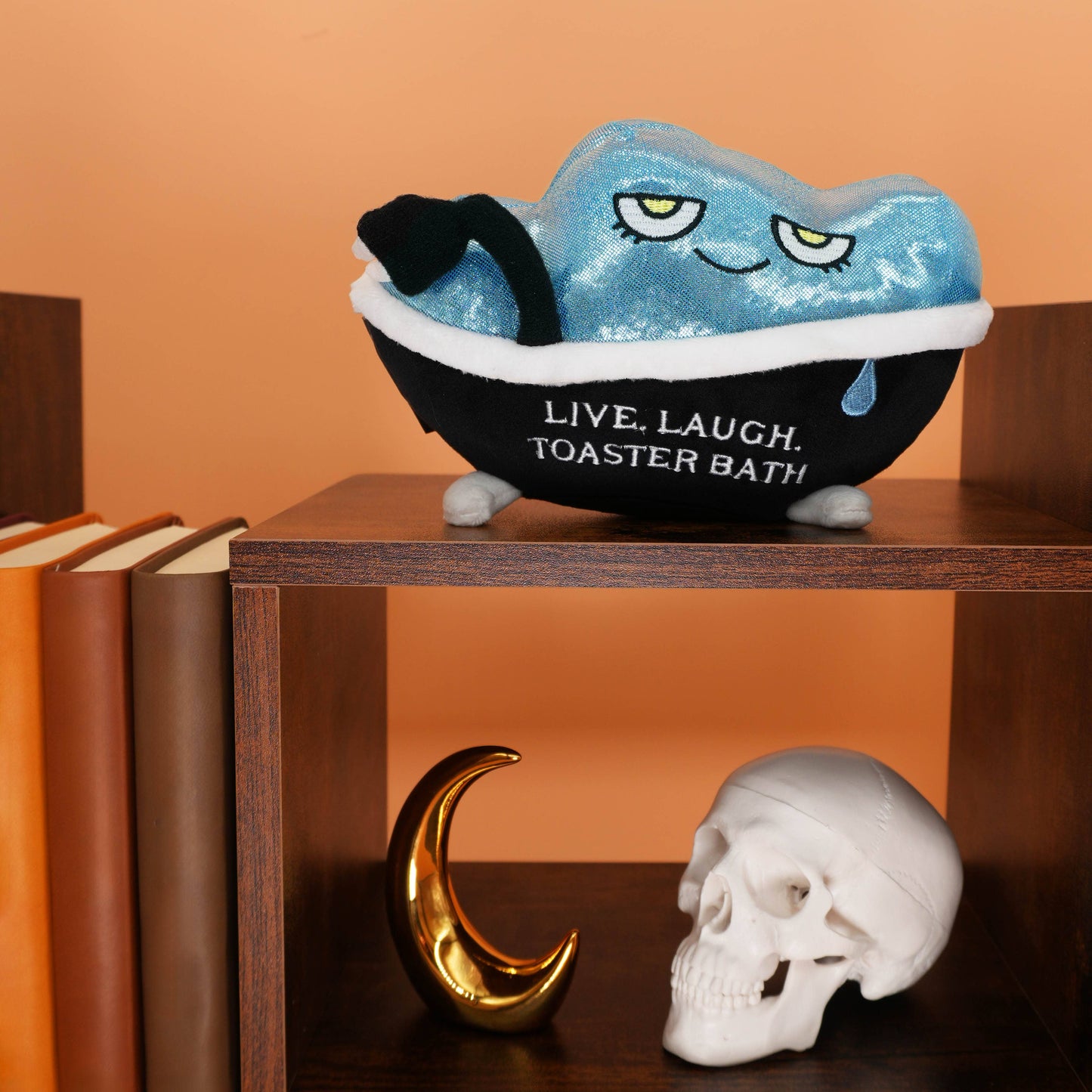 Live, Laugh, Toaster Bath Horror Plushie