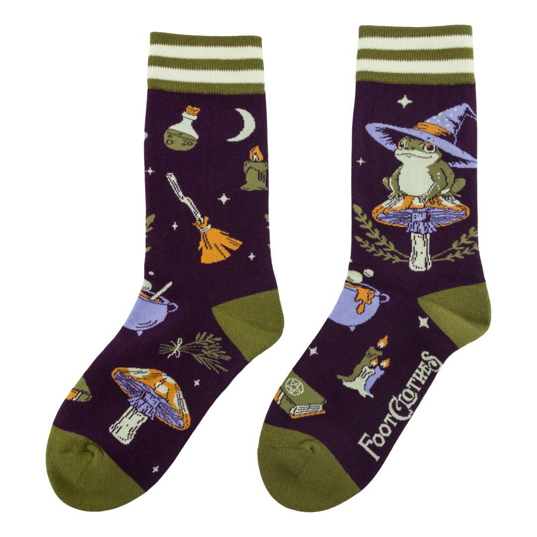 Archtoad of Hatville Socks