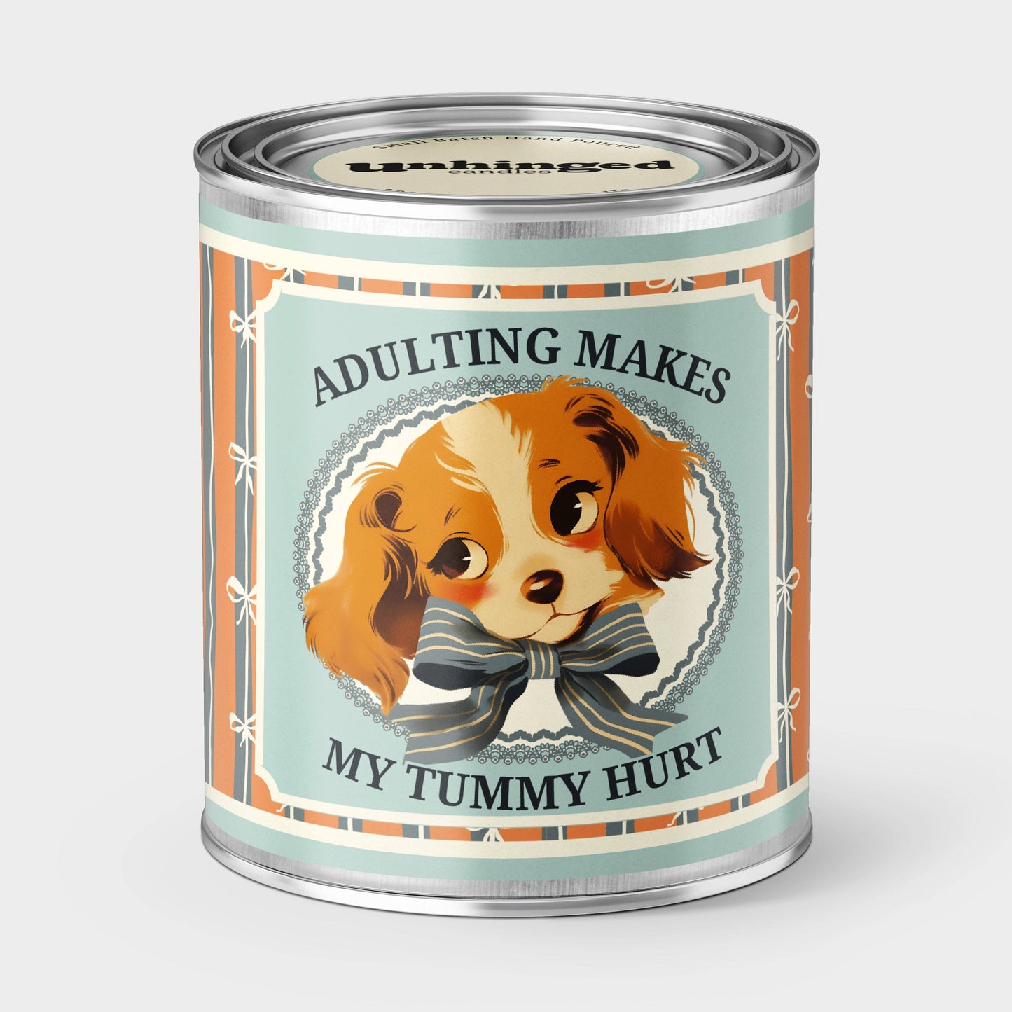 Adulting Makes My Tummy Hurt Soy Candle