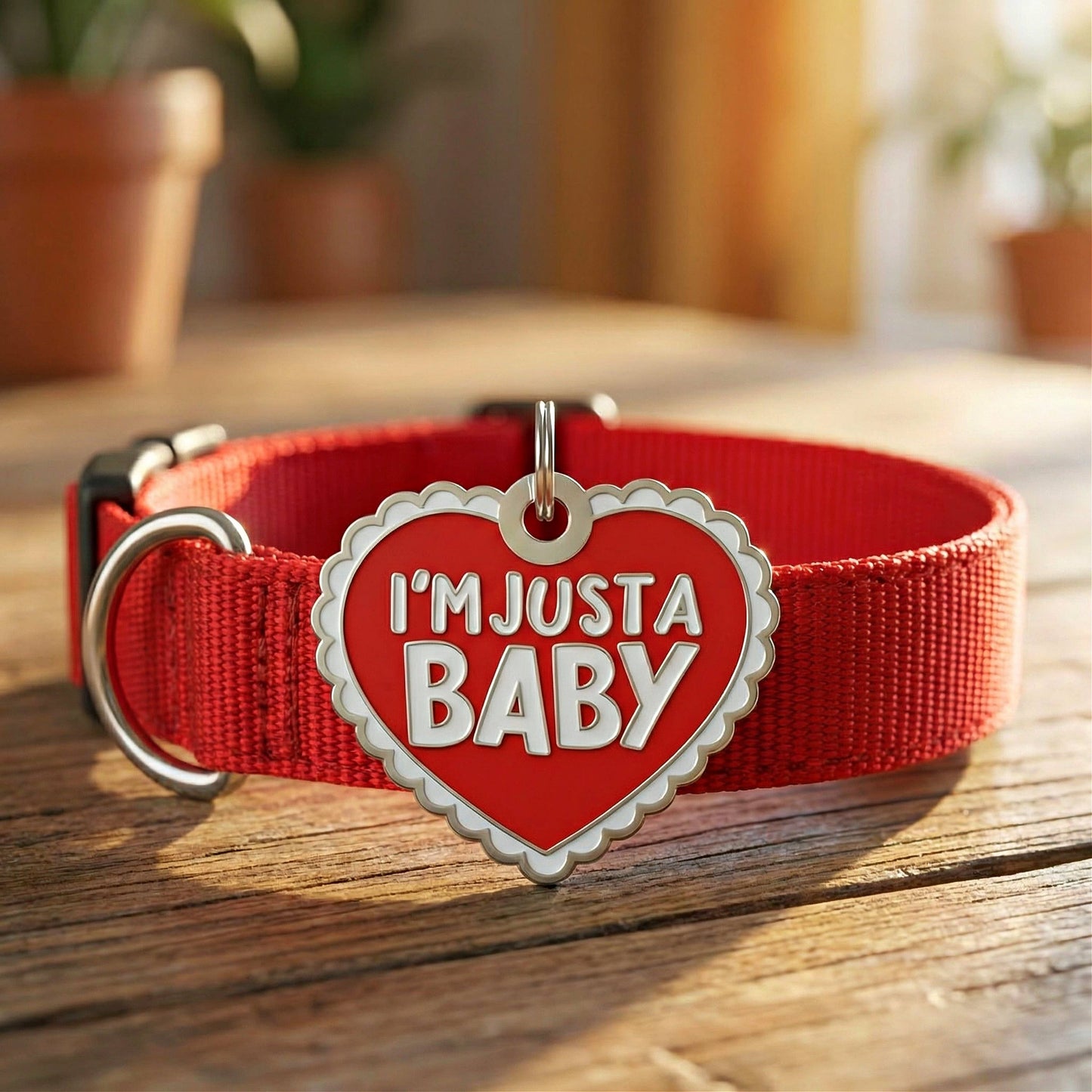 I'm Just a Baby Pet Tag
