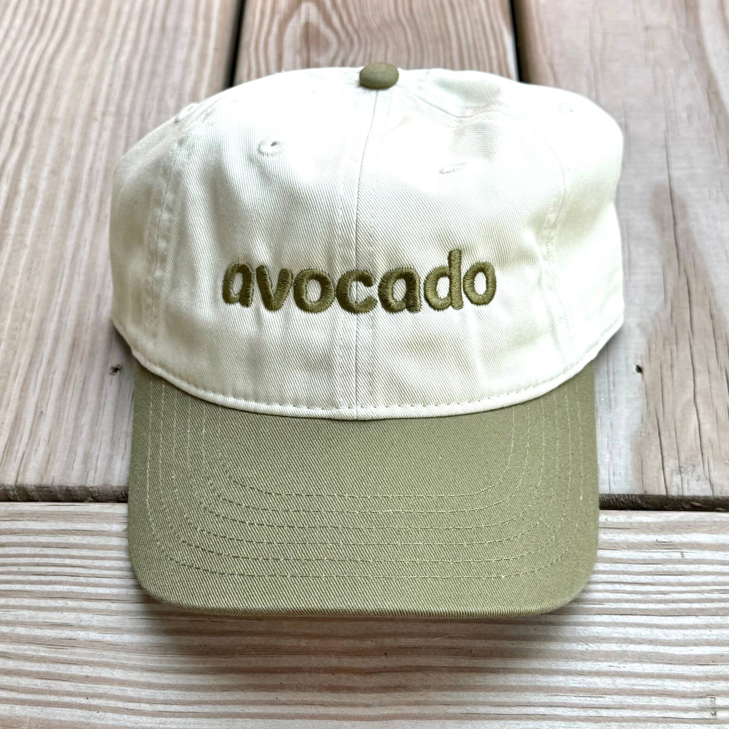 Avocado Embroidered Baseball Hat