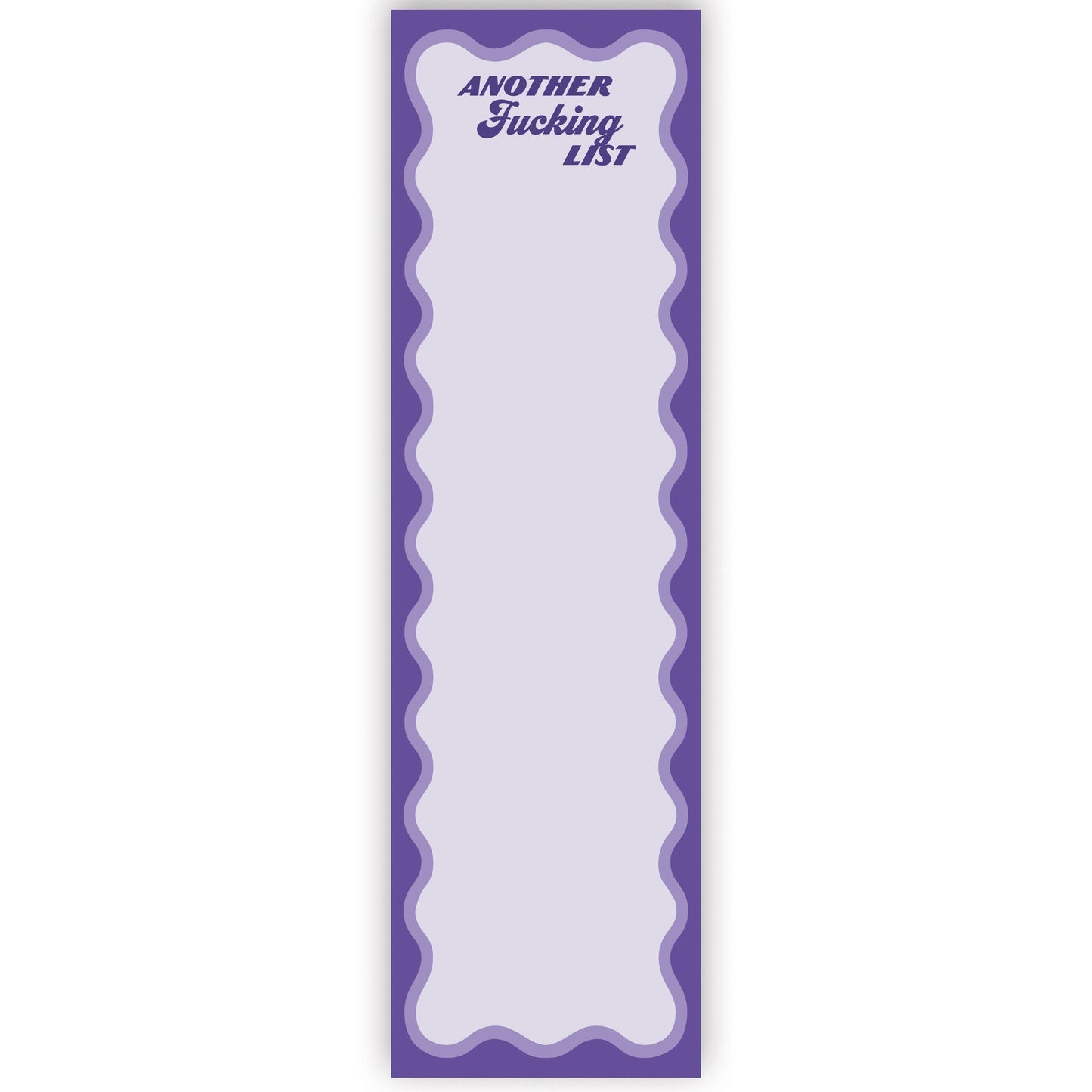 Another Fucking List Magnetic Notepad