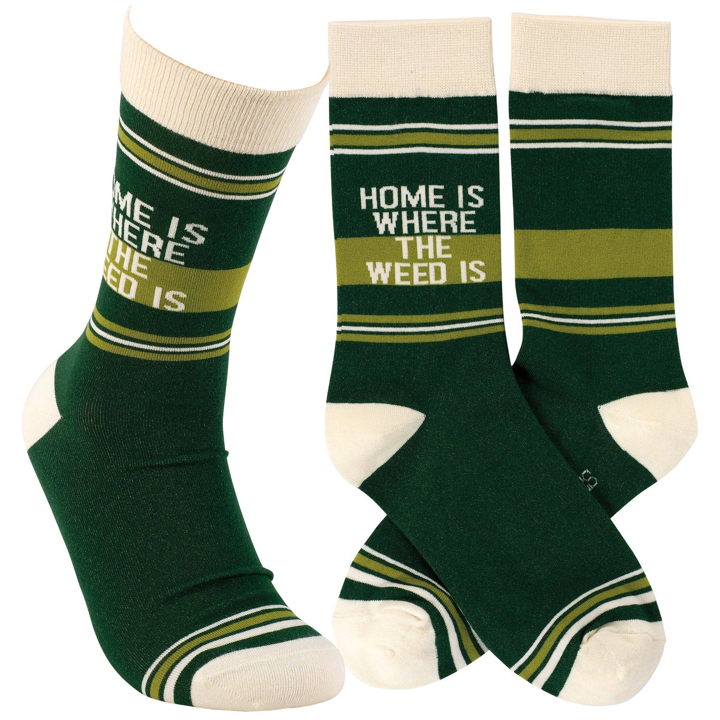 Home Is Where The Weed Is Socks