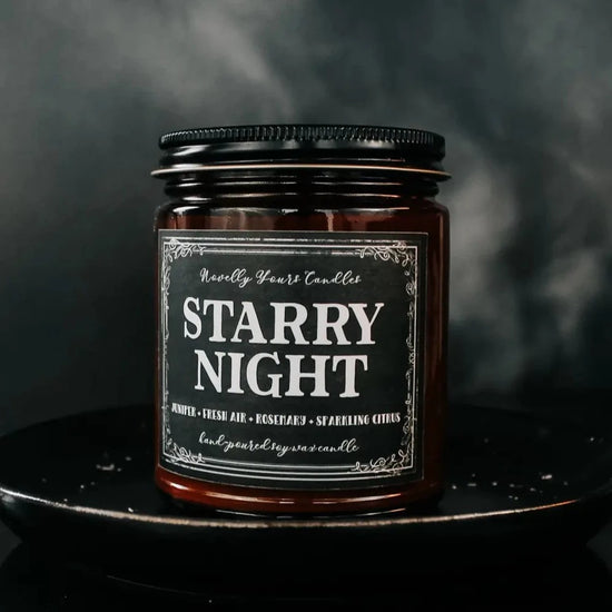 Starry Night Candle