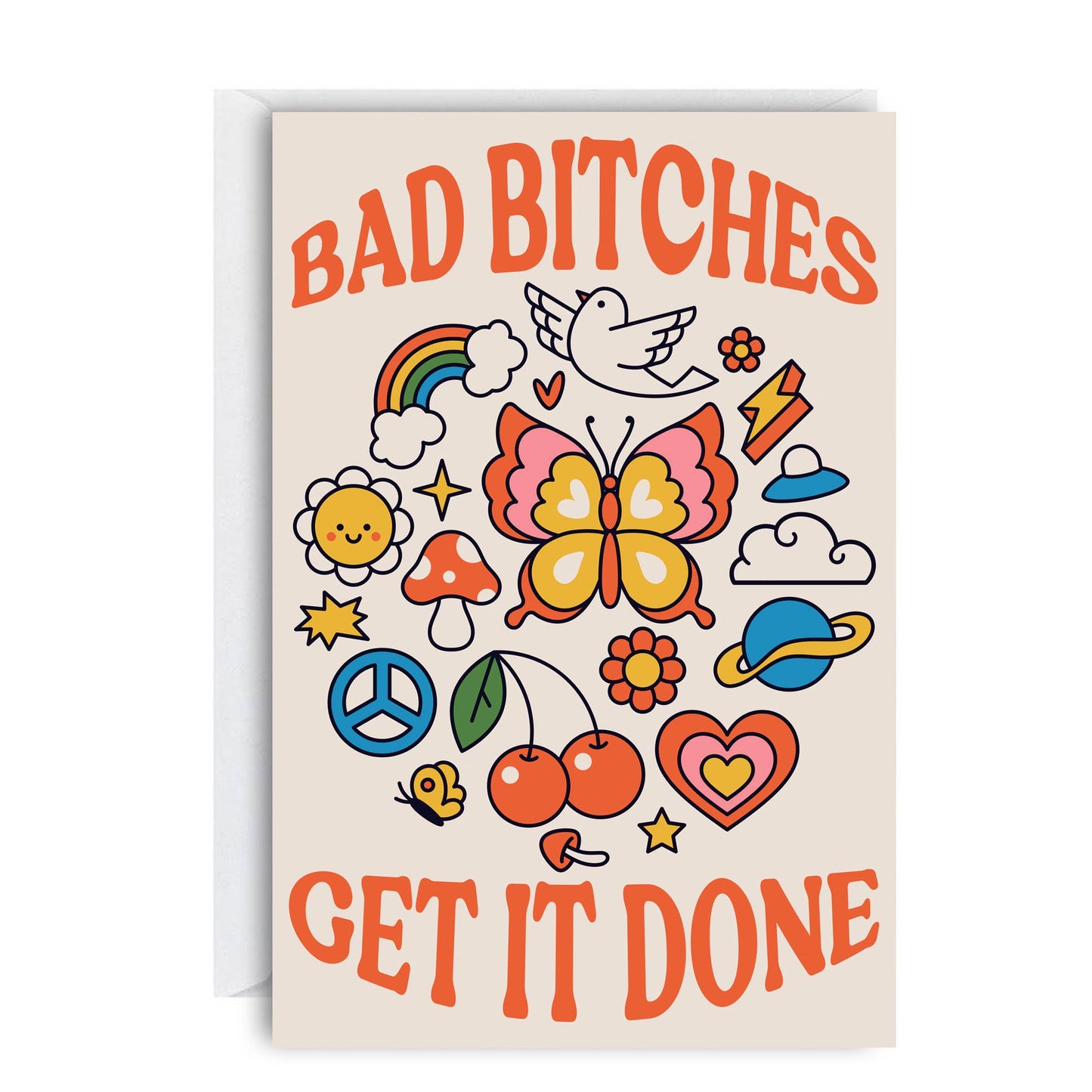 Bad Bitches Get It Done Card