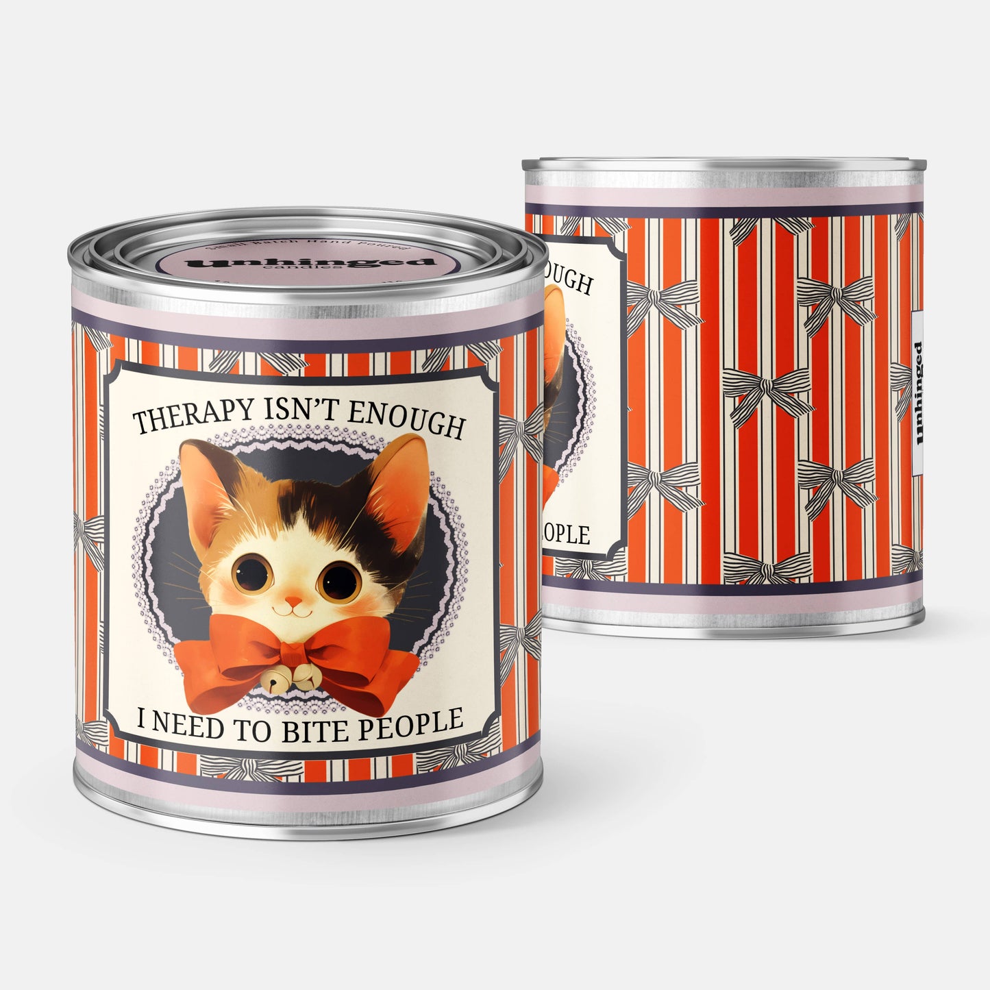 Therapy Isn't Enough I Need To Bite People Soy Candle