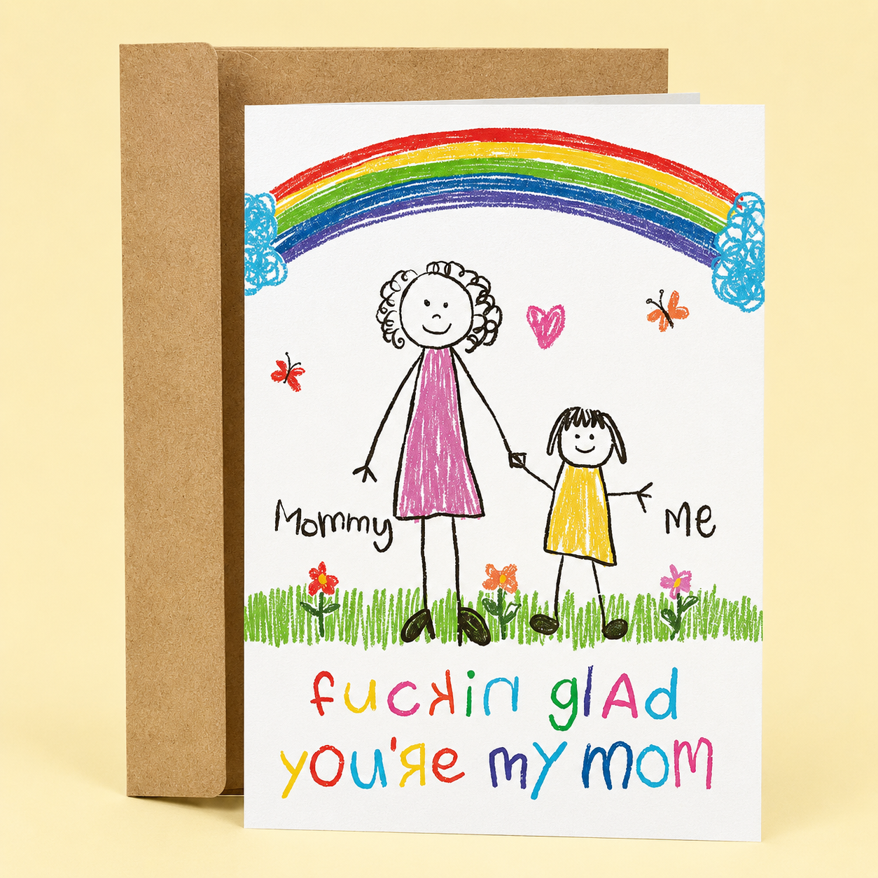 F*cking Glad You're My Mom Card