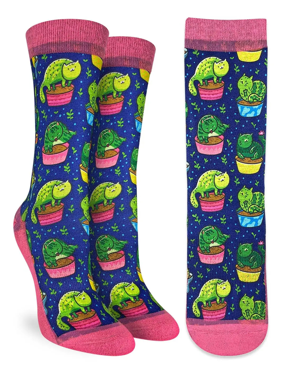Load image into Gallery viewer, Cactus Cat Socks
