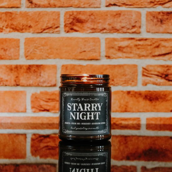 Starry Night Candle