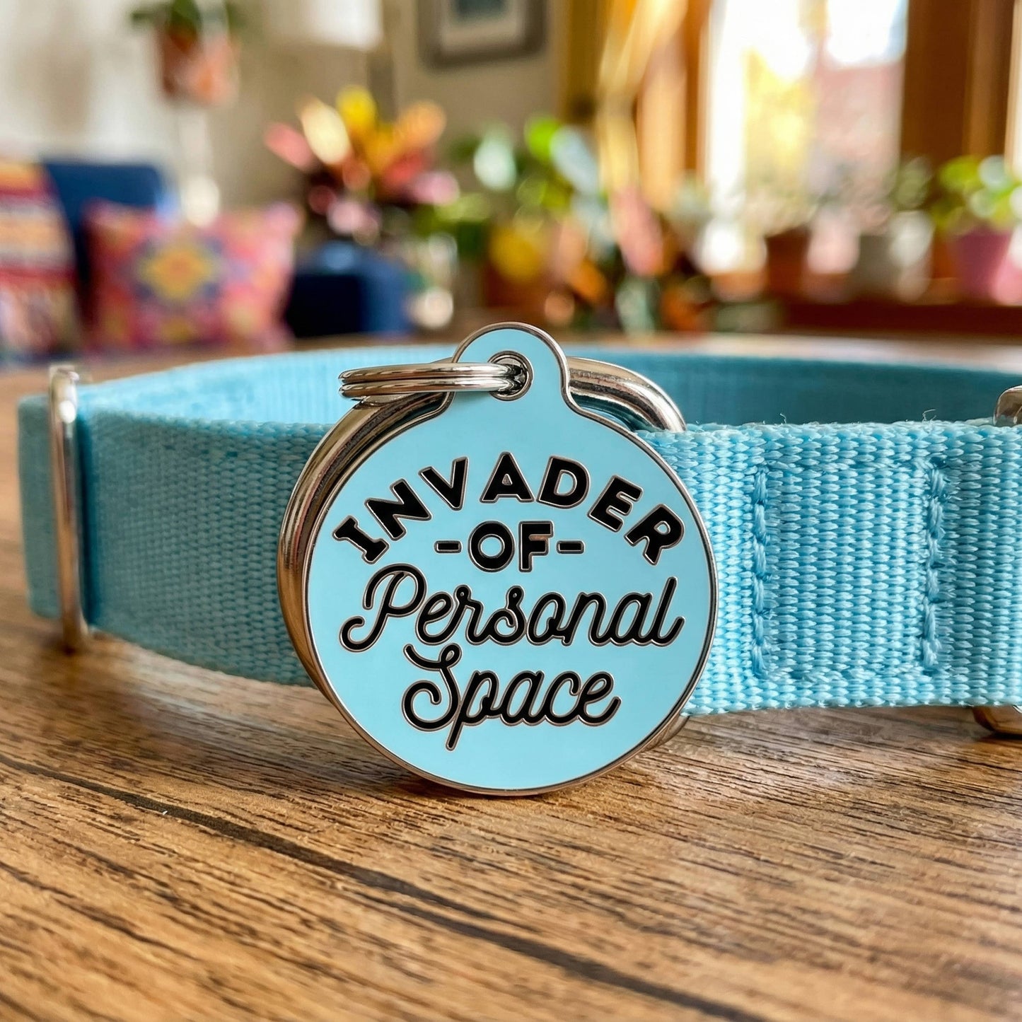Invader Of Personal Space Pet Tag