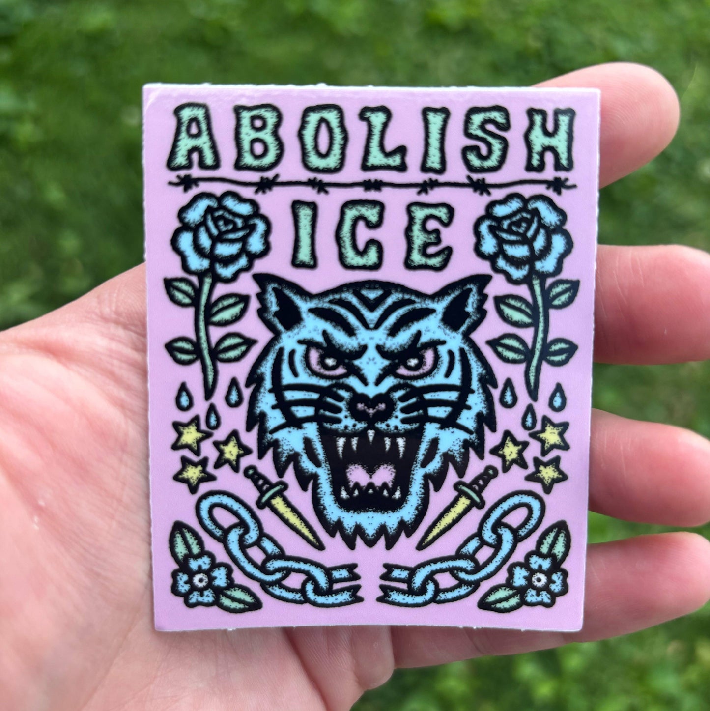 Abolish ICE Sticker