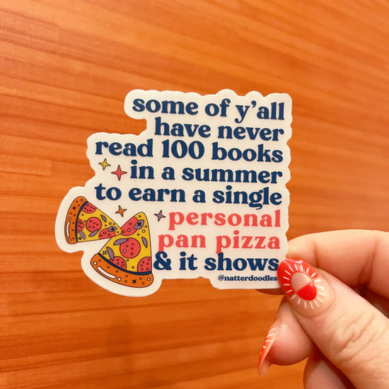 Personal Pan Pizza Sticker