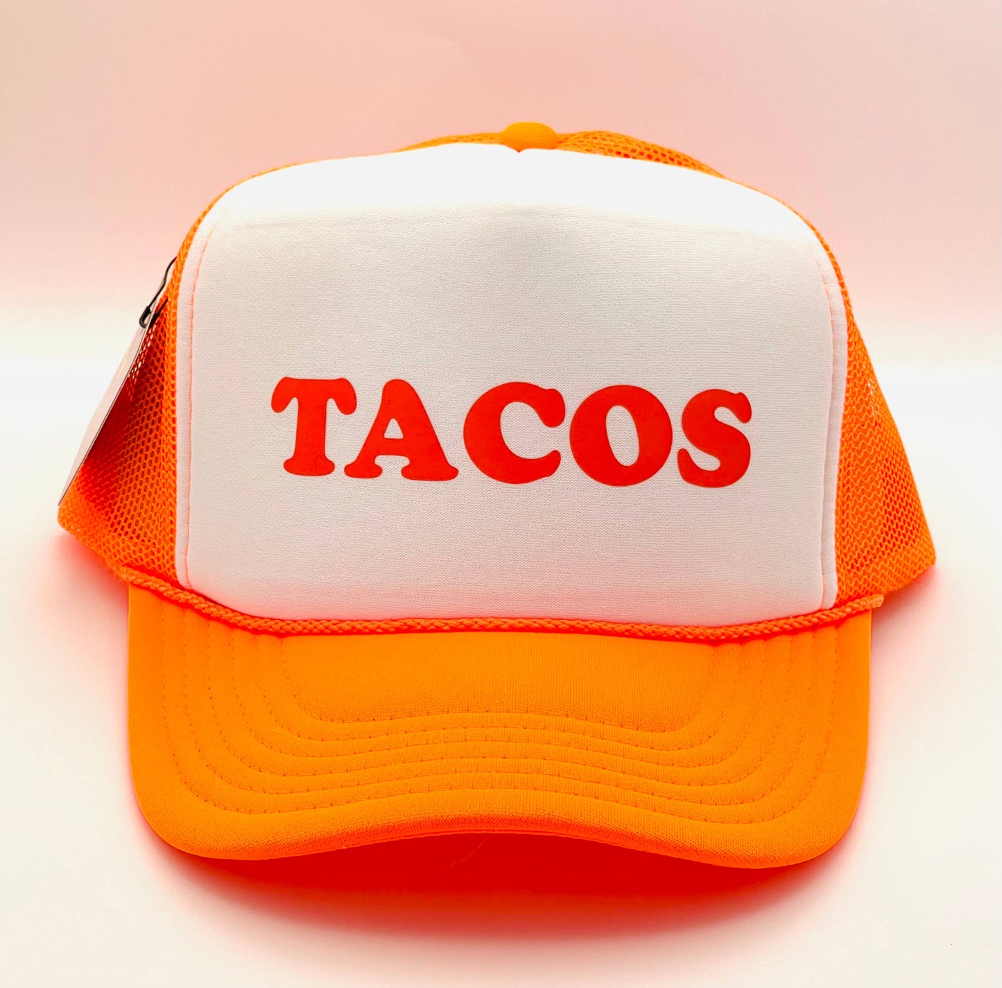 Tacos Neon Orange Hat