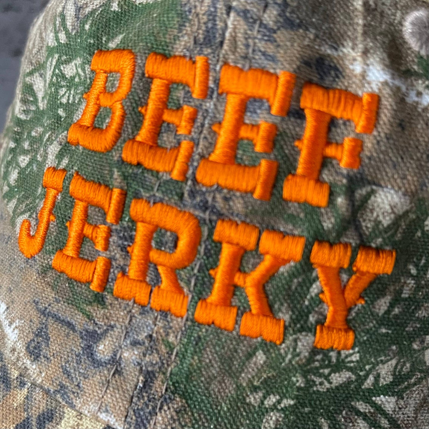 Beef Jerky Embroidered Baseball Hat