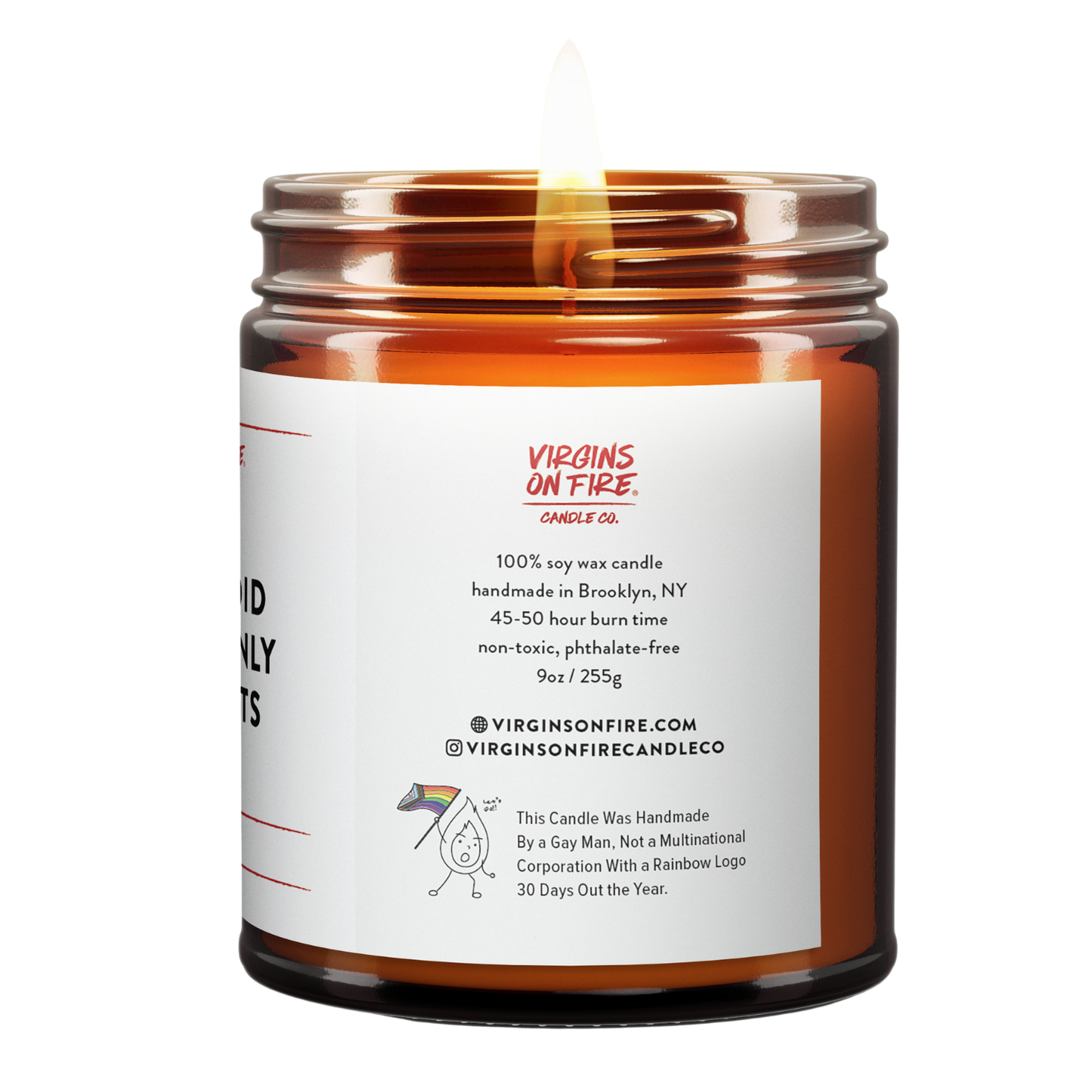 Dark Void Filled Only By Plants Candle Soy Candle