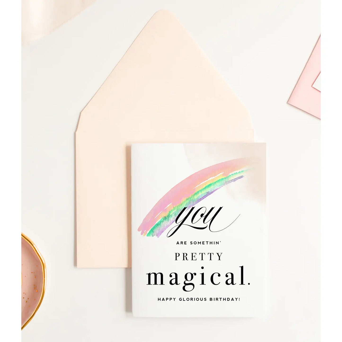 You Are Magical Rainbow Birthday Card