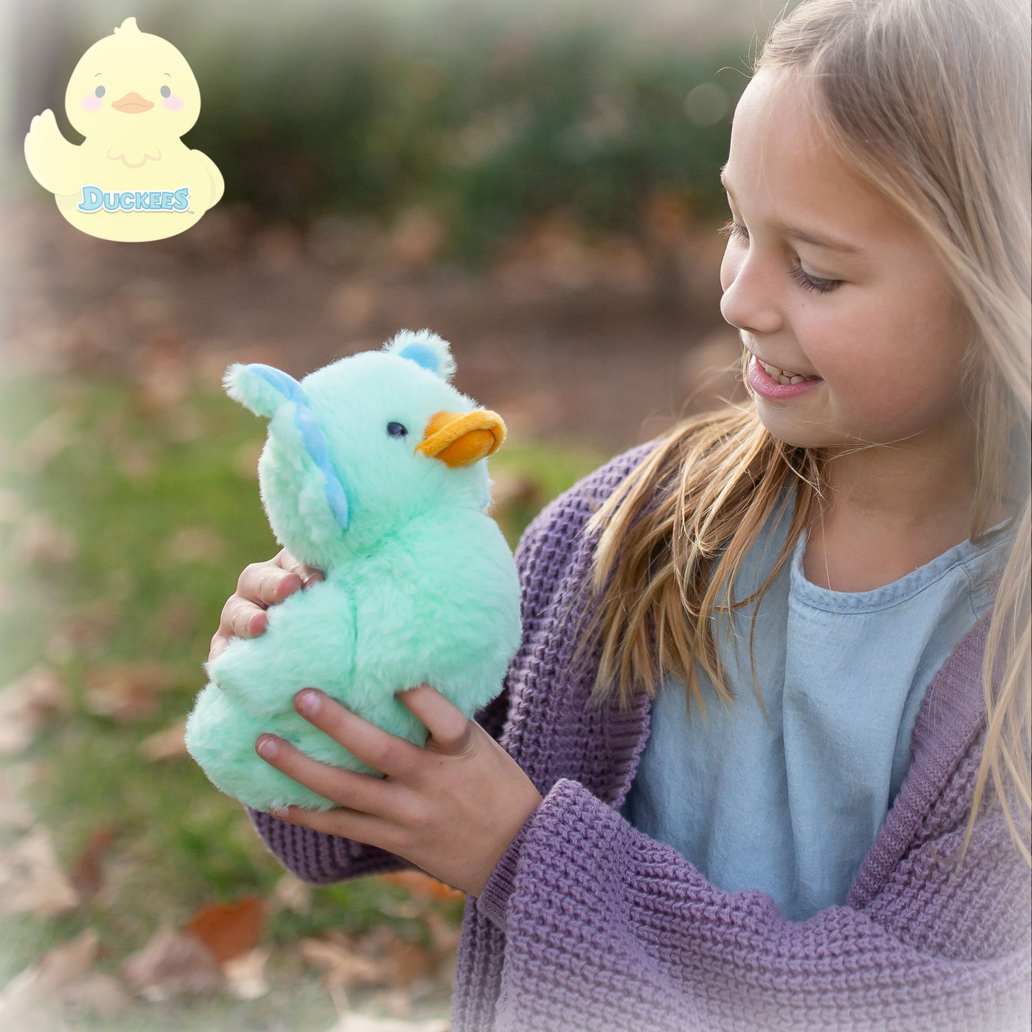 Duckee Axolotyl Tidbit Plushie