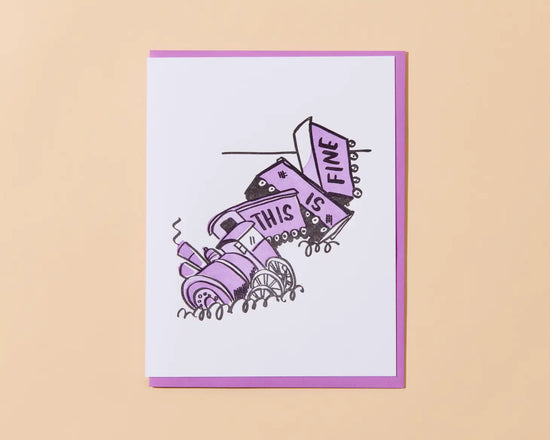 Train Wreck Card