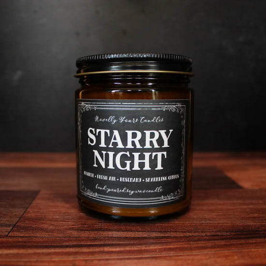 Starry Night Candle
