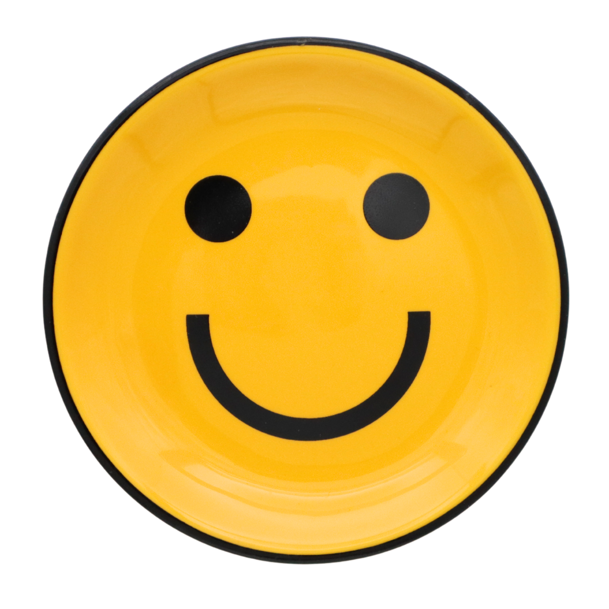 Smiley Face Round Trinket Tray