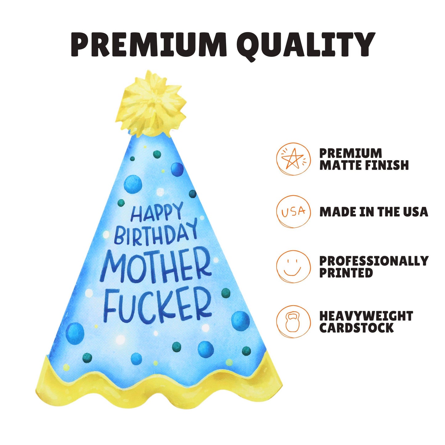 Happy Birthday Motherfucker Card