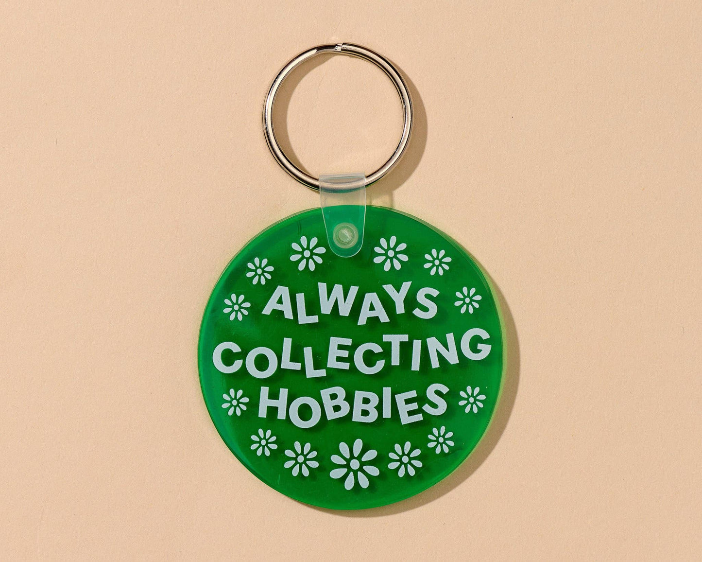 Always Collecting Hobbies Keychain