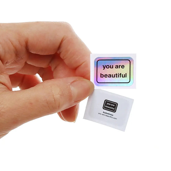 Load image into Gallery viewer, You Are Beautiful Holographic Ultra Mini - 6 pack
