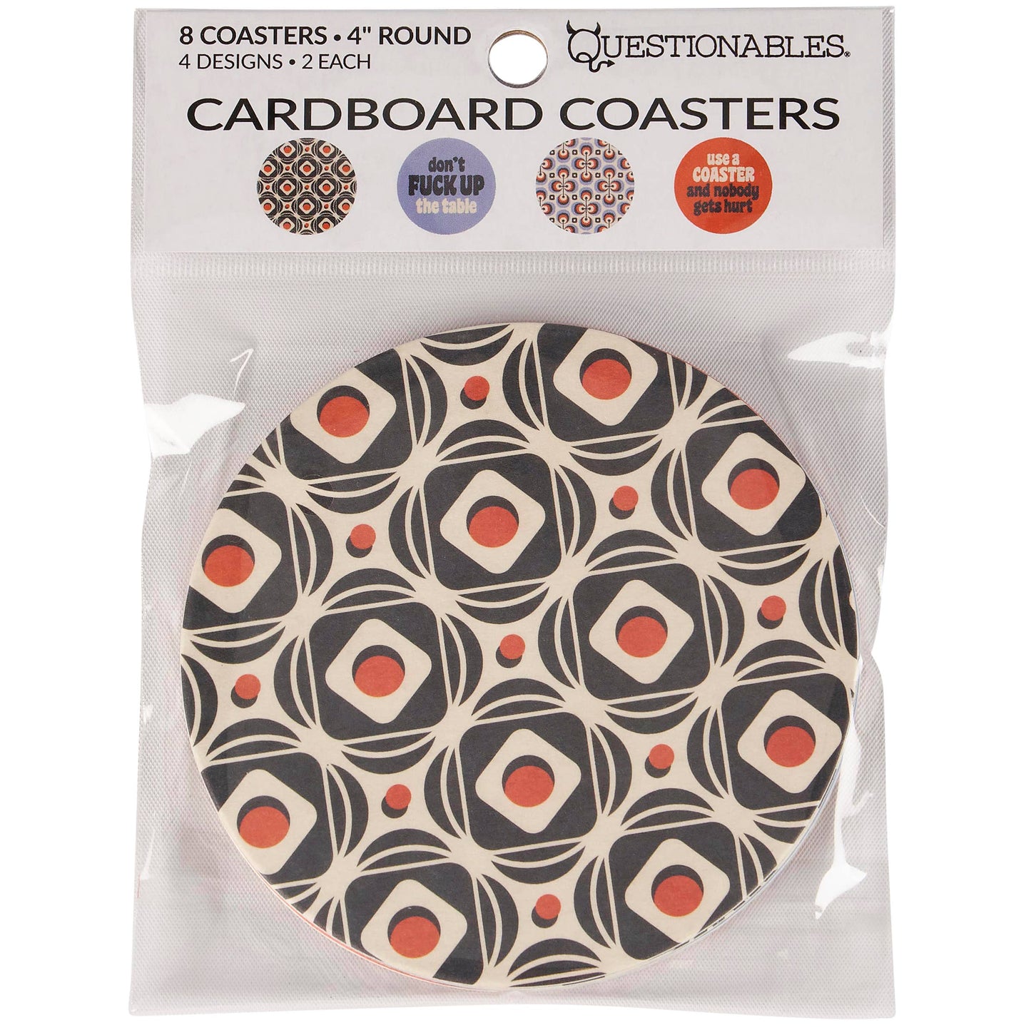 Use A Coaster And Nobody Gets Hurt Coaster Set - 4 pack
