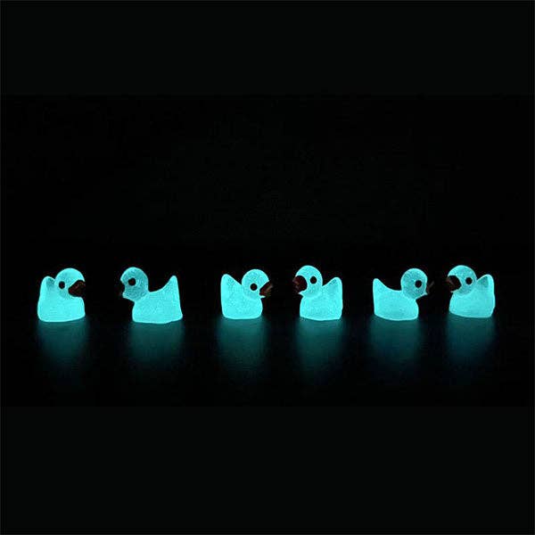Hide-A-Duck Tiny Glow-In-The-Dark Duck Charms