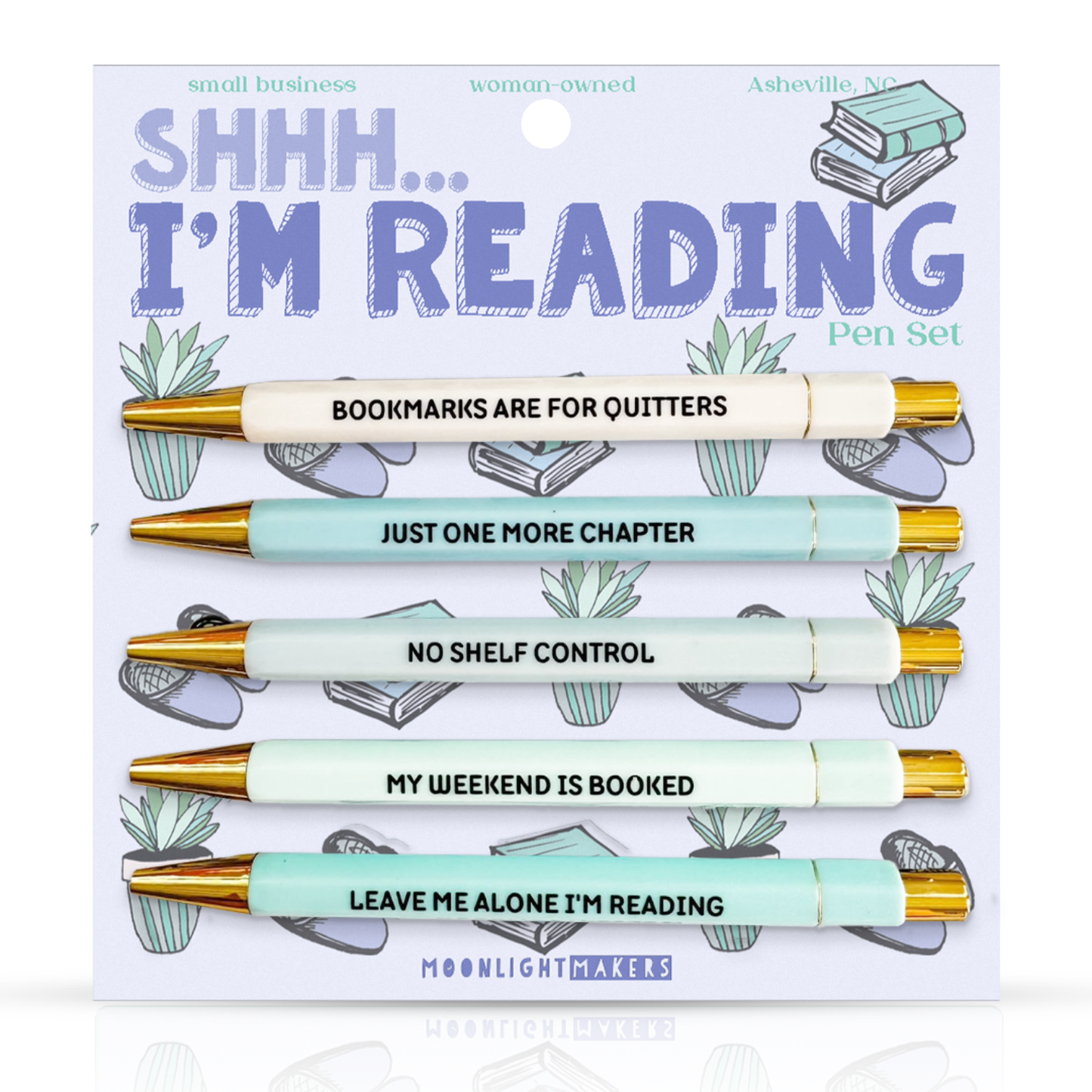 Shh, I'm Reading Pen Set
