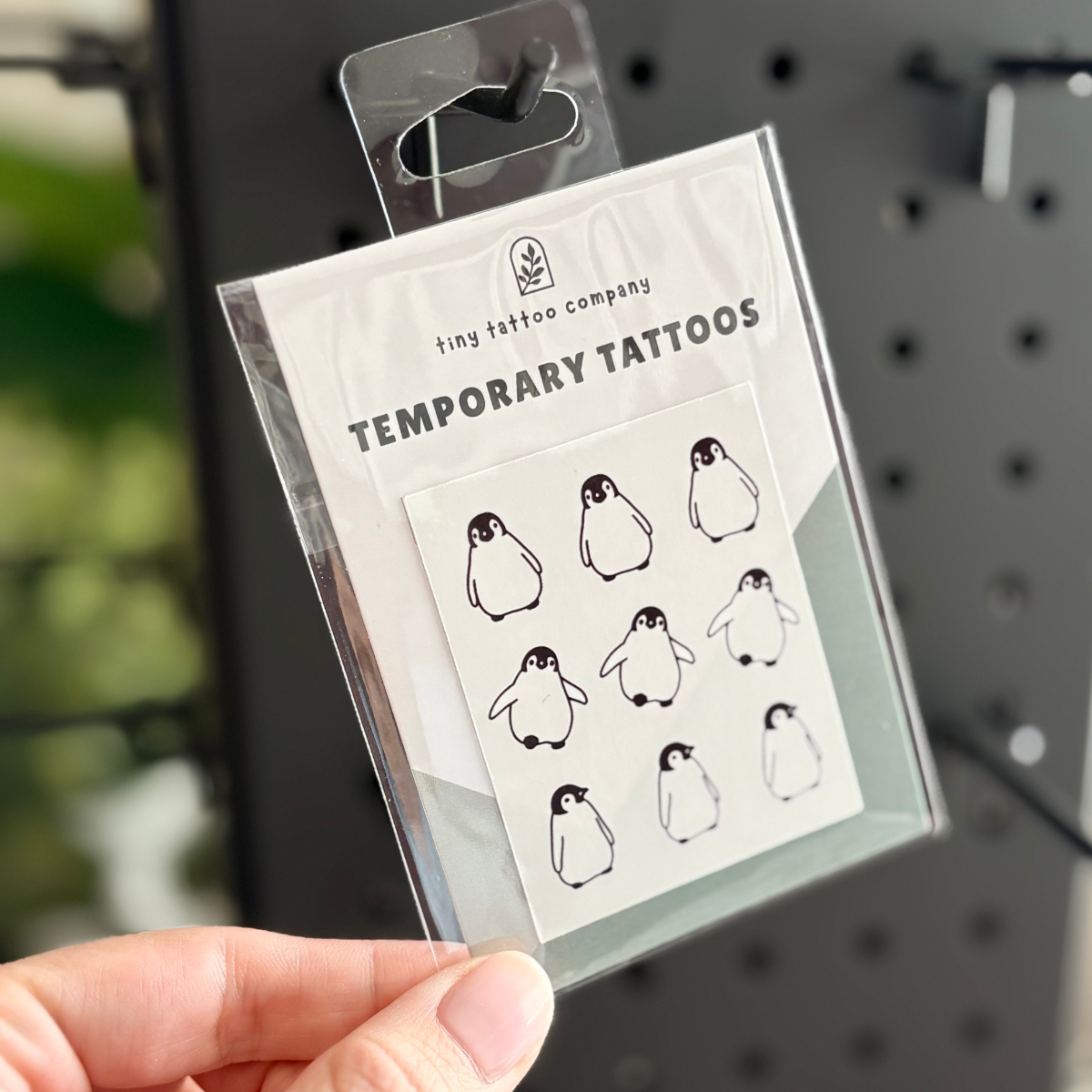 Cute Penguin Temporary Tattoo Pack 